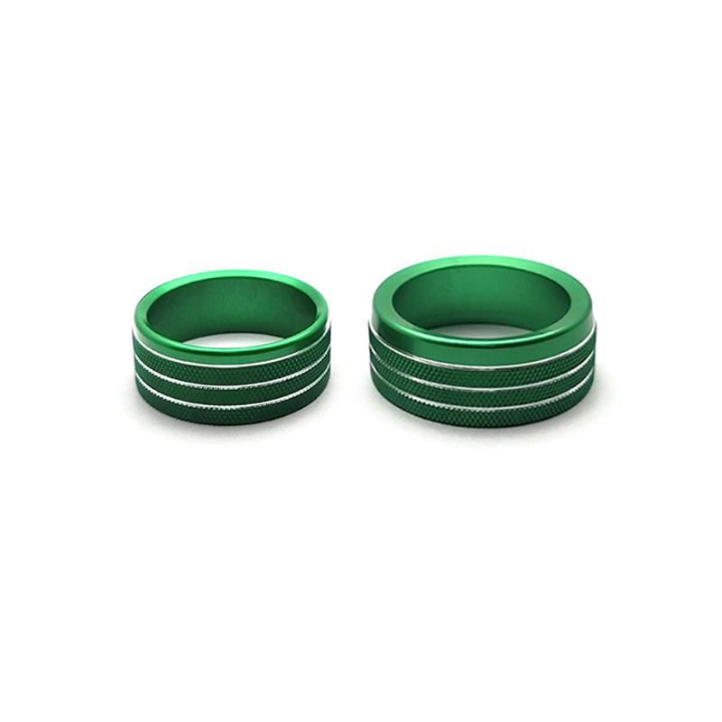 Modified Decorative Shift And Headlight Knob Rings For Dodge Ram Car Interior Decoration