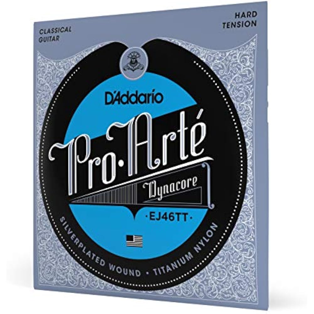 D Addario Daddario Classical Guitar Strings Pro Arte Dynacore Hard EJ46TT [Domestic Genuine]