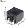 Quick Fit Switch Button for 100mm Angle Grinder Portable Polisher Replacement Durable Material Tool Repair Essential