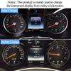 Car Front Dashboard Instrument Gauge Speedometer Kilometer Sticker For Mercedes Benz C GLC Class W205 W253 C350 Coupe