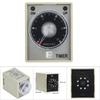 AH33 Timer Relay Electronic Type Adjustable Release Delay Type Relay 8 Pins 10Min(24V)
