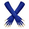Halloween Long Nail Gloves for Women Witch Costume Party Accessories