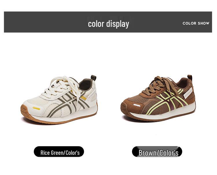 Retro Agande Women's 2025 Thick-Soled Breathable Running & Hiking Shoes