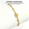 Vintage Virgin Mary Bracelet For Women Prayer Beads Jewelry Stainless Steel Cross Accessories Bracelet Religion Hand Gifts