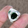 Chrome Diopside Genstone Handmade 925 Sterling Silver Jewelry Ring Size 6 KKG-516