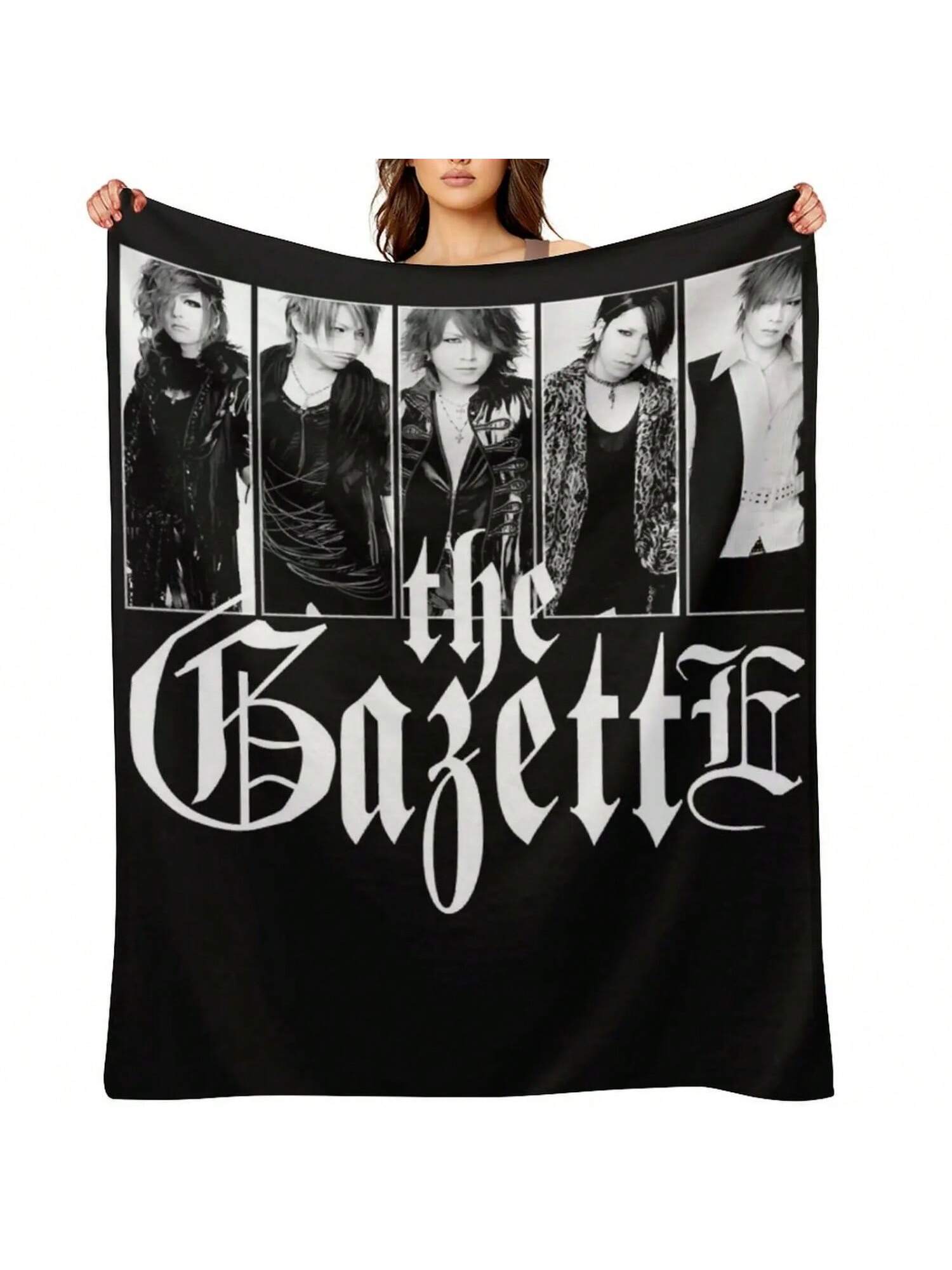 The Gazette Japan T-Shirt Classique Throw Blanket Furrys S Single Loose Blankets S