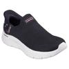 Skechers Go Walk Flex Comfortable Versatile Low-Top Casual Shoes Women Sneakers Black 124822-BKPK-5