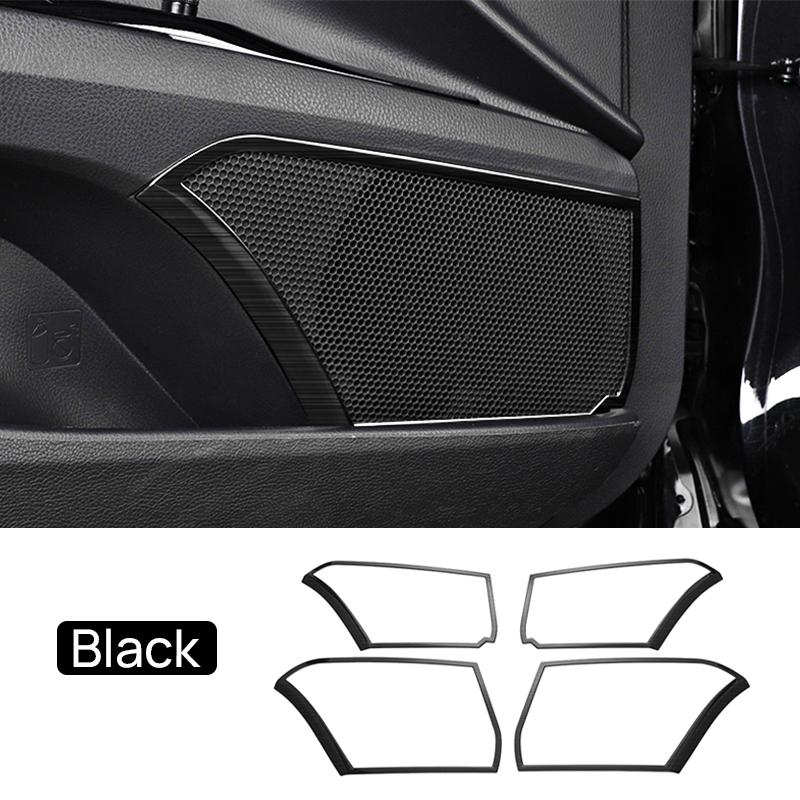 For Toyota Camry 70 XV70 2018~2025 Hybrid Car Left Right Door Audio Stereo Speaker sequins Decorative Cover Interior Accessories