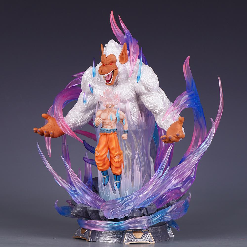 Dragon Ball GK Figure: Great Ape Goku & Ultra Instinct Goku