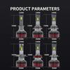 M8 PRO H1 H4 H7 Led Canbus Lamps H8 H9 H11 H16 JP 9012 HIR2 880 Headlight Bulbs 130W HB3 9005 HB4 9006 Car Lights Stable Work