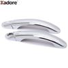 Dla Volkswagen VW Jetta MK5 2005 2006 2007 2008 2009 2010 Sedan 5. Gen Chromowane Akcesoria Pokrywa Klamki Drzwi Bocznych Samochodu