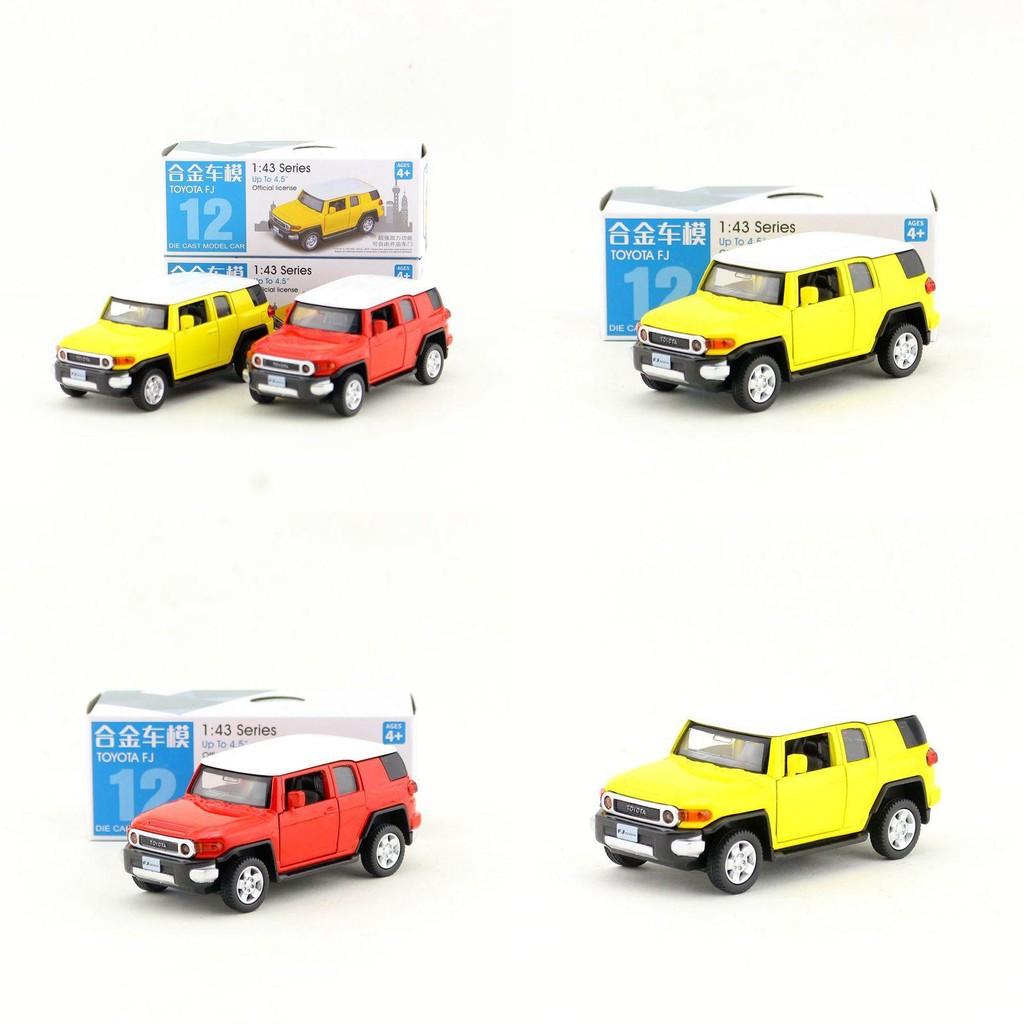 Simulation Alloy Toyota Cruiser Off Road Model Toy For Collection And Display