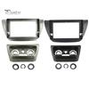 Non Destructive Installation Frame 9 Inch Car Radio Dash Kit for Lancer IX 2006, Navigation Fascia Panel, Center Console Replacement Android Head Unit