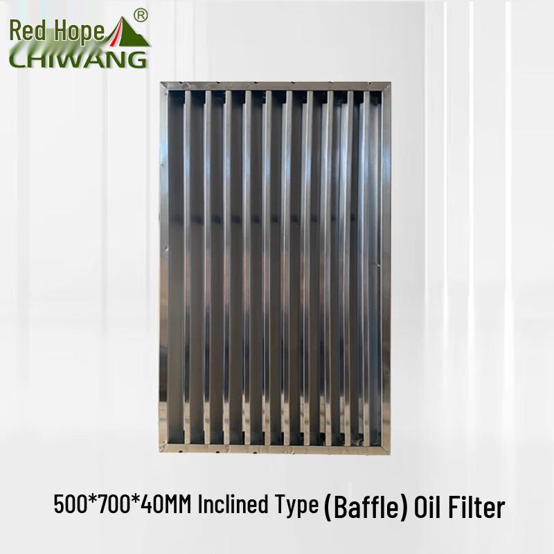 

Похилий жировий фільтр для витяжки з нержавіючої сталі