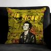 S-Sex Pistolss Band Cushion Cover Pillowcase Ultra Soft Skin Friendly Fabric Cloud Like Comfort & Concealed Zipper