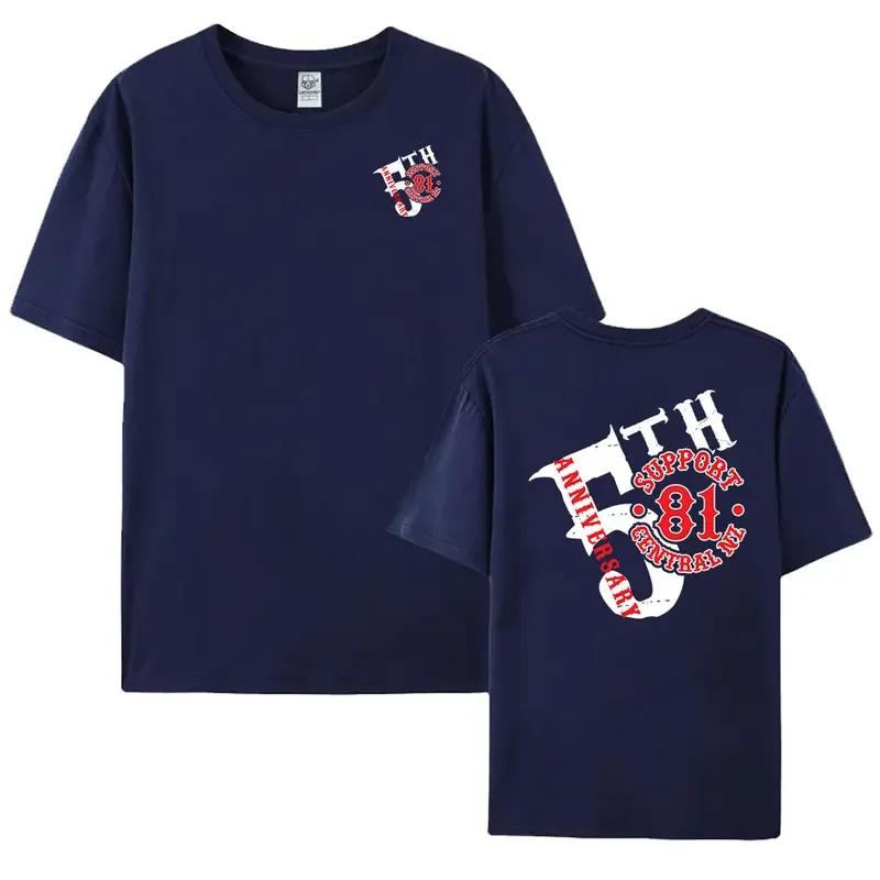Hells Angels World T-Shirt Men Fashion Support 81 Printing Tshirt Oversized Short Sleeve Men Graphic Hell's Angels Cotton Tees