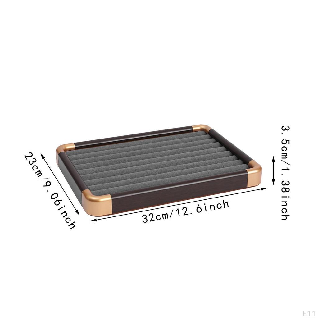 Earring Holder Display Tray for Nightstand And Countertop