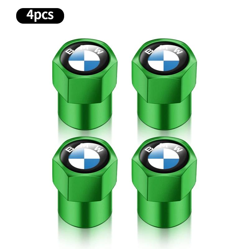 4Pcs/set Metal Car Wheel Tire Air Valve Caps Stem Covers For BMW M Performance E36 E60 E90 X2 X1 X3 X5 E46 E39 E70 M3 M5 M6