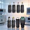 PVC Direct Current Power Adapter Connectors, DC5.5X2.1Mm Female Barrels Plug, DC4.0X1.7Mm,DC5.5X2.5Mm Size Tip Screw Terminal Connection