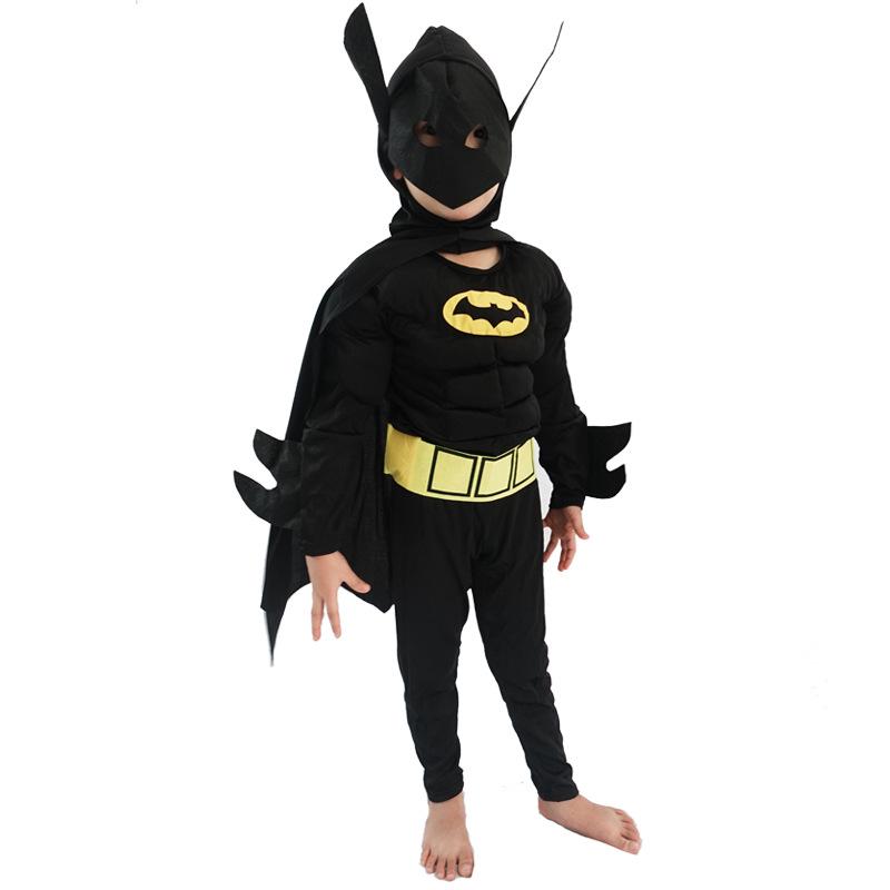 Halloween Batman Kids' Muscle Costume