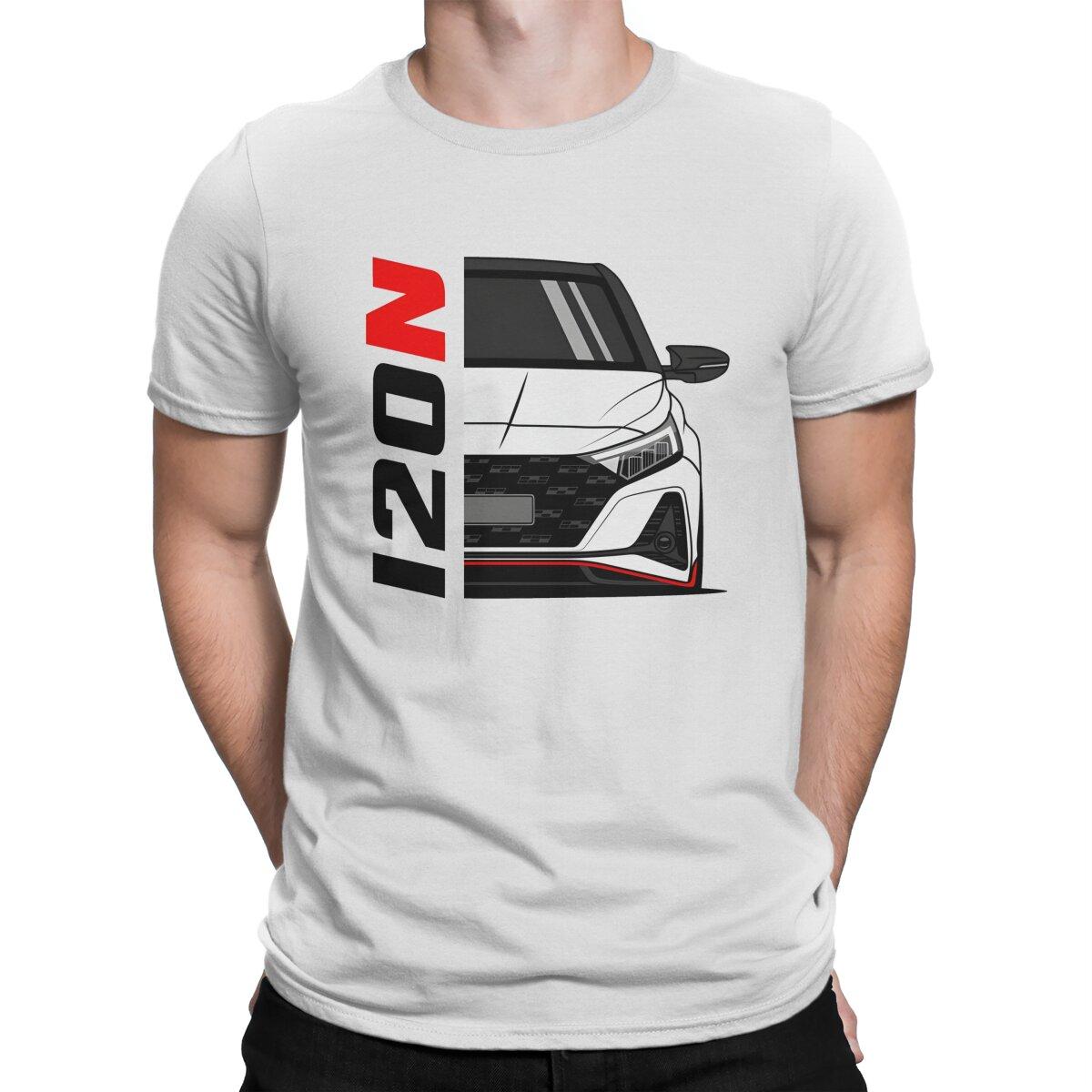 

Мужская футболка KDM I20 N Performance KDM Crazy Футболка с коротким рукавом и круглым вырезом из чистого хлопка с принтом S