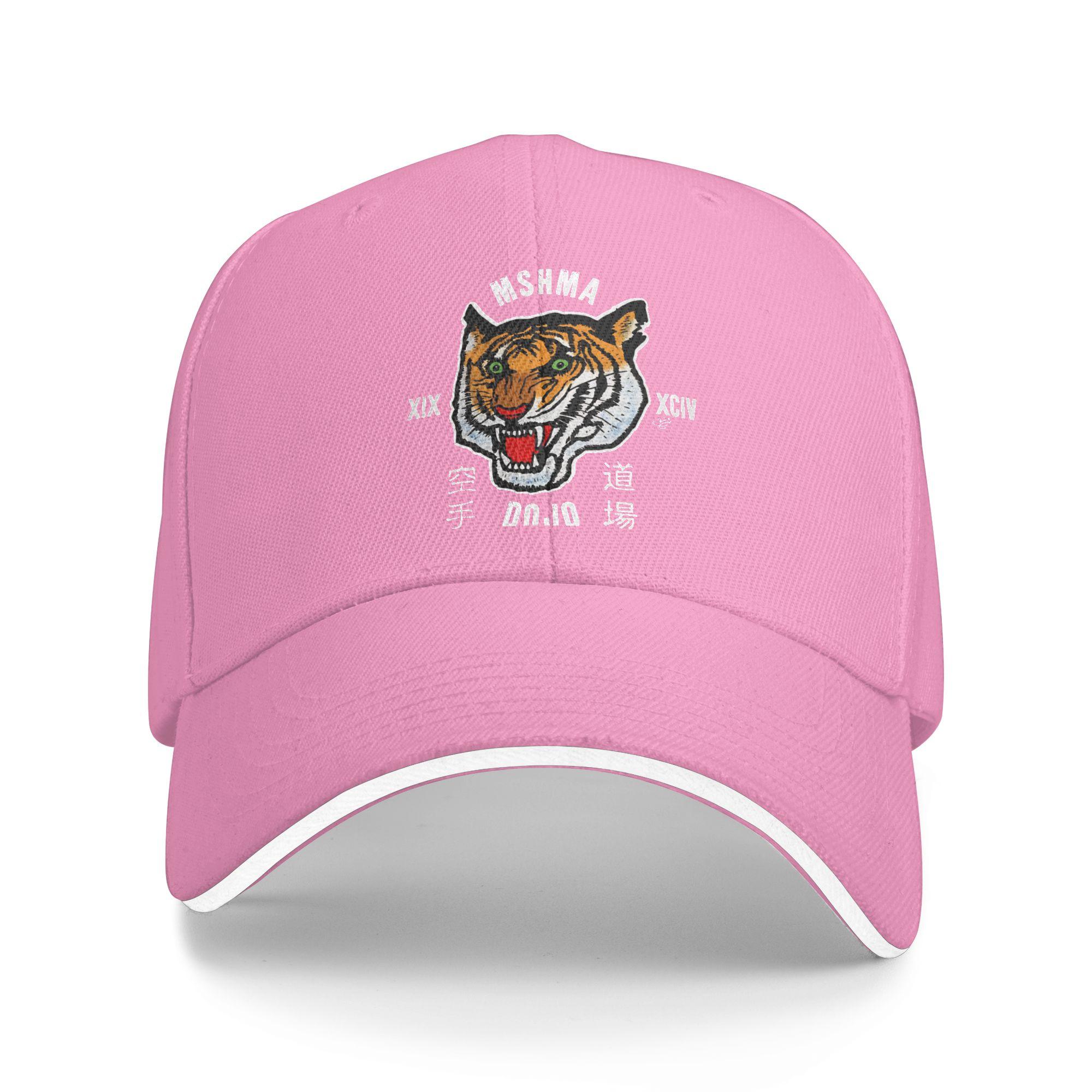 

Tekken Game Sun Baseball Cap Summer Men Women Print Hip Hop Hats Breathable Stylish Running Hippie Baseball Caps One Size розовый