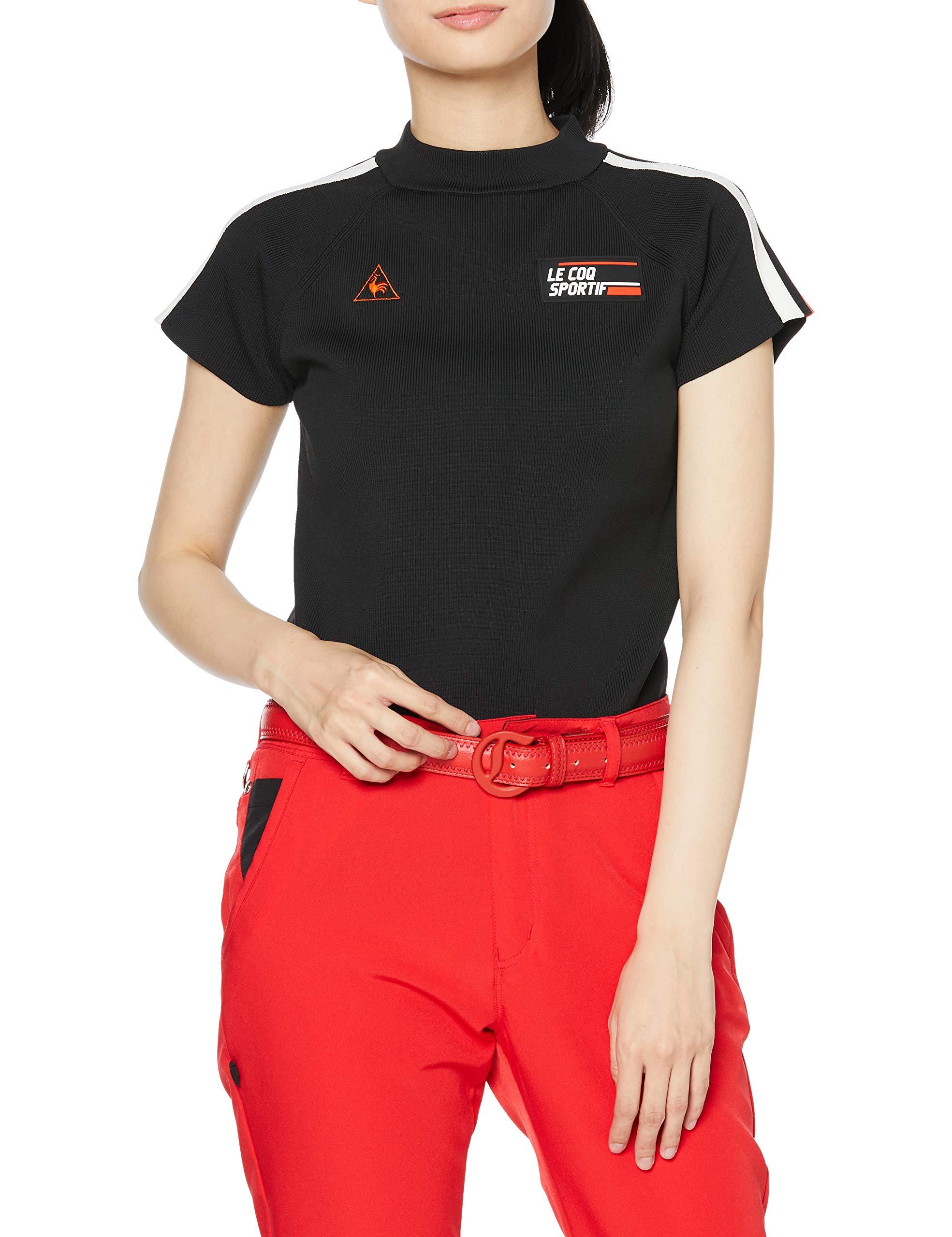 

Le Coq Sportif Golf Sweater QGWQJL11 BK00 Japan Size M to Japanese size Women s (Black) (equivalent M)