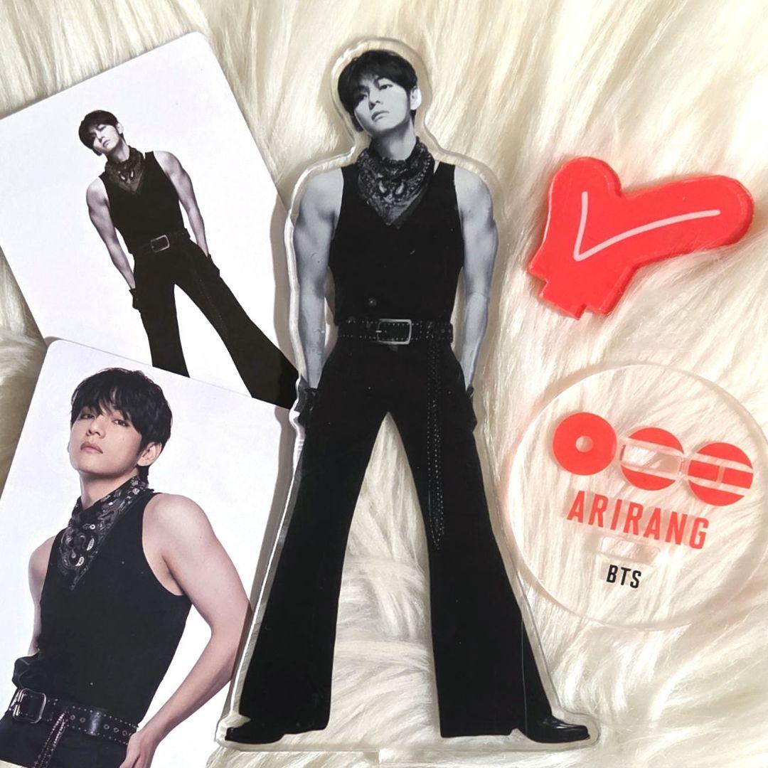 BTS V Tete Acrylic Stand Trading Card Set