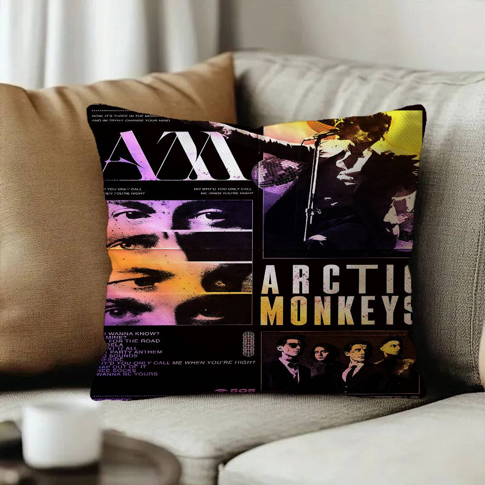 AArctic Monkeys Rock Band Lucky Dragon pillow cover sofa cushion cover home room decoration children gift