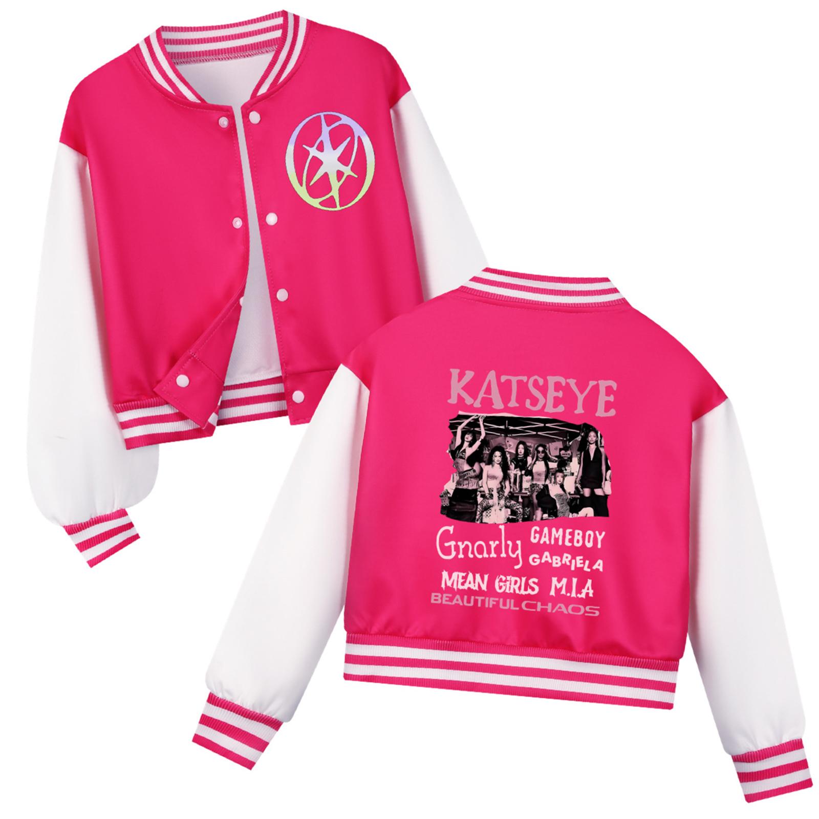 Kids Stylish Baseball Hoodie Long Sleeve with Pocket for Boys Girls 130