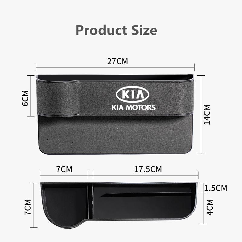 2026 Hot Car Sticker Car Seat Gap Box Pocket Seat Crevice Storage Bag For Kia Sportage Cerato Optima K2 K3 K4 K5 Rio Picanto Sou