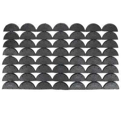 56Pcs Wearable Anti Slip Rubber Heel Savers Toe Plates Tap Shoe Repairing Accessories