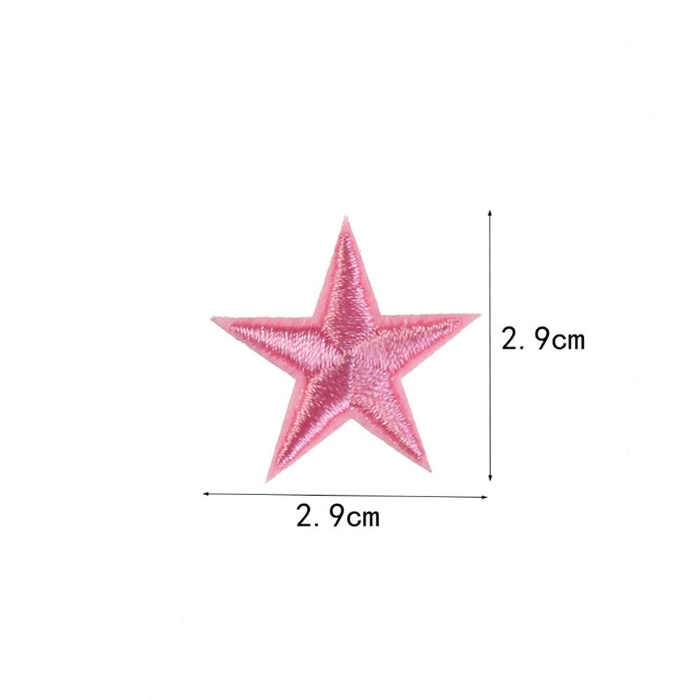 Repair Clothing Patch 10 Pcs Little Star Embroidered Iron On Patches Sew On Fabric Applique DIY Clothes Decoration