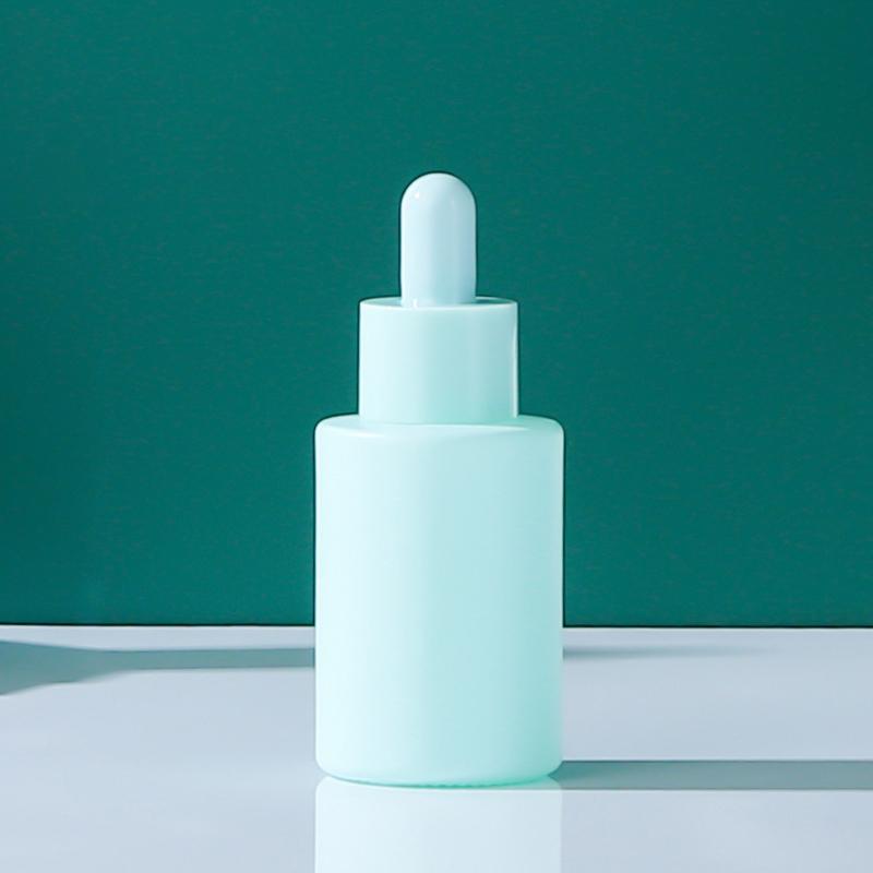 30ml Flache Schulter Glas Tropfflasche Kleine Mattierte Glas Ätherische Öl Flasche Tropfer Serum Öl Flasche
