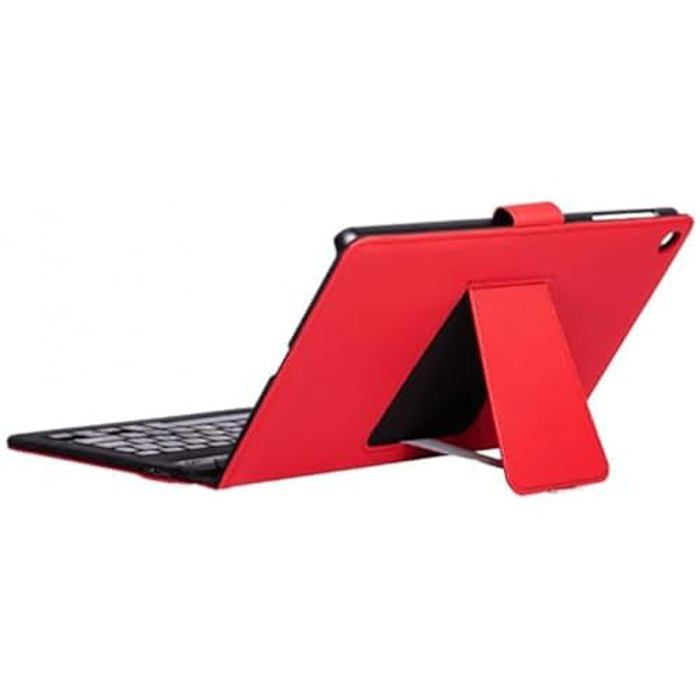 Hülle für Tablet und Tastatur - SILVER HT - A9+ - Rot - Synthetisch - Unisex