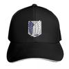Attack On Titan Anime Logo Cap Fashion Casual Baseball Caps Adjustable Hat Hip Hop Summer Unisex Baseball Hats Polychromatic