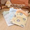 Anti-Slip Ice Silk Dog Cat Bed Breathable Cooling Pet Mat Cool Blanket Dog Ice Pad Nest  for Summer