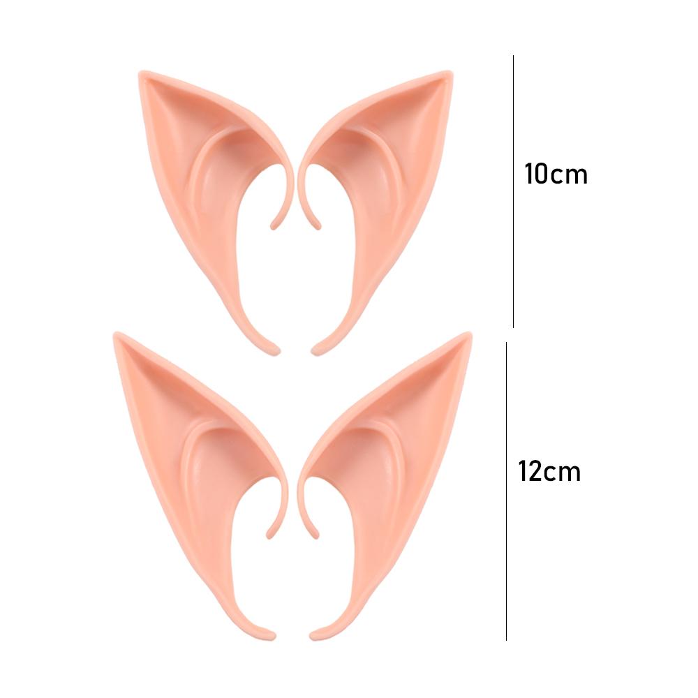 Cute Photography Props Fairy Cos Accessories Women Earrings Elf Ears Ear Cuff Jewelry False Ears