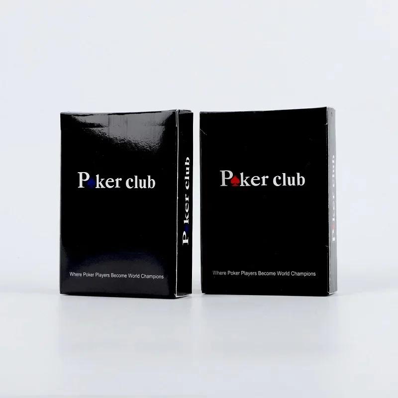 Waterproof Plastic Playing Cards Baccarat Texas Hold'em PVC Poker Club Cards Board Games 2.48*3.46 Inch Card Game