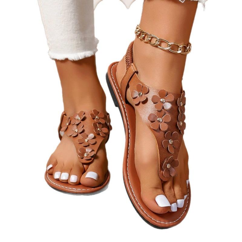 Large-sized Flat Sandals, New Casual Outerwear Shoes for Women