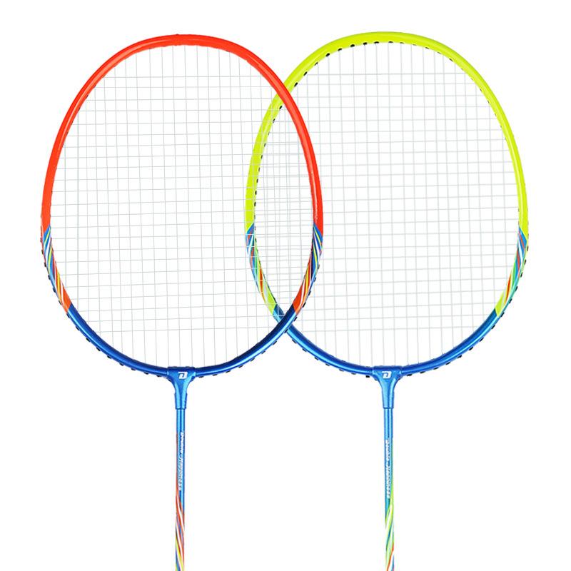 Double Happiness Ultra-Light Badminton Rackets Set - 2 Durable Rackets