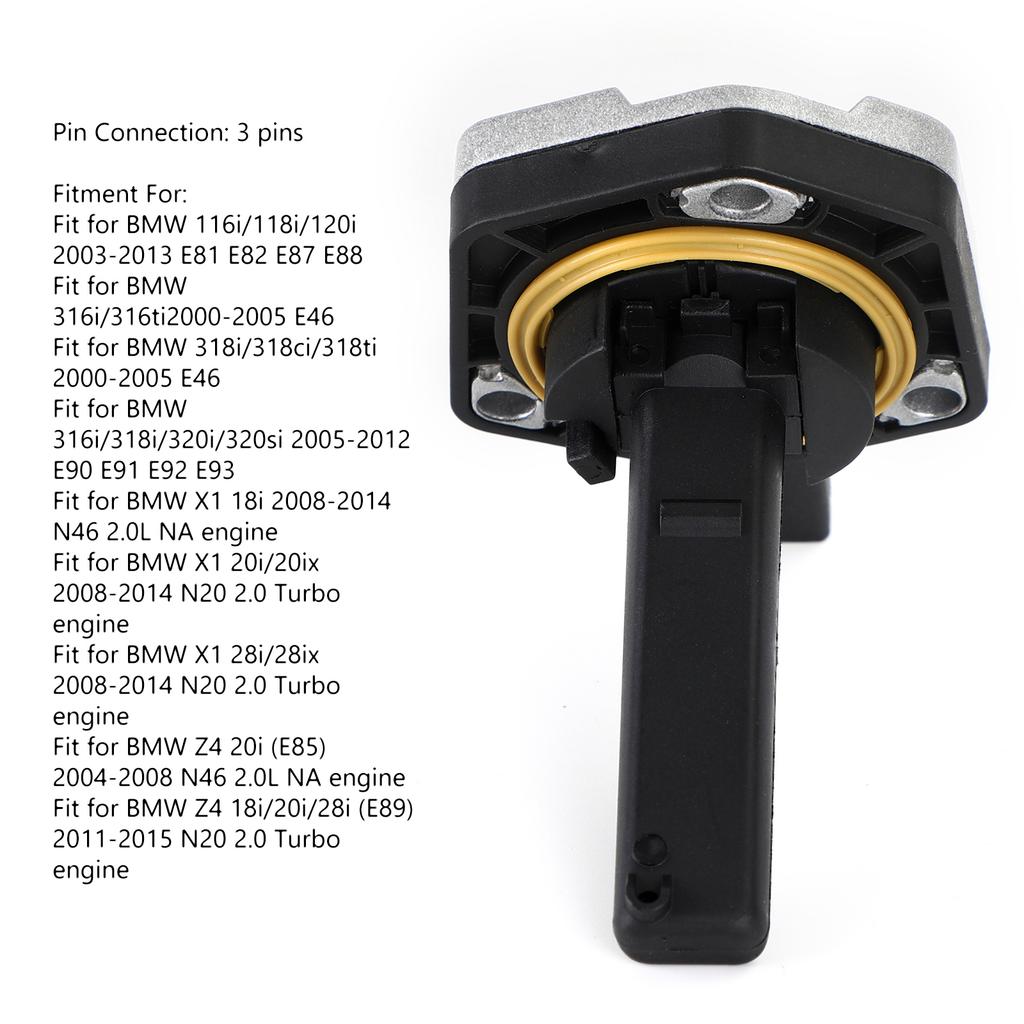 Oil Level Sensor 12617501786 6RP008324 For BMW BMW 1 3 Series E81 E87
