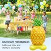 Standing Pineapple Foil Balloon Hot Weather Must Have Aluminum Foil Standing Balloon For Pool Birthday Celebrations Wedding
