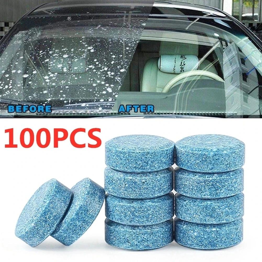 New Car Windshield Cleaner Car Effervescent Tablet Glass Water Solid Cleaner Universal Automobile Accessories Spray Cleaner