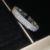 Galaxy Shine~ Diamond-encrusted round multi-layer open bracelet light luxury high-end bracelet temperament dinner party exquisite jewelry