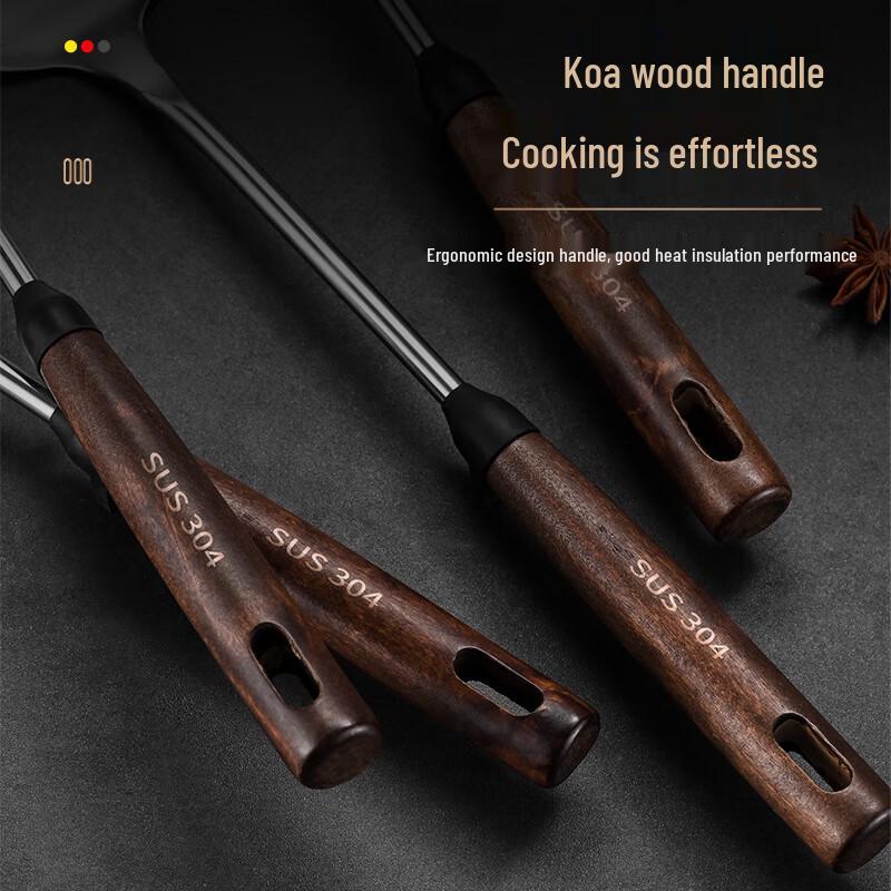 Yoshida Craftsman 304 Stainless Steel Kitchen Spatula with Wooden Handle