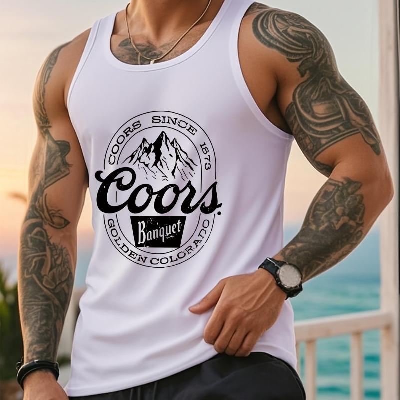 Идеально для жарких дней и путешествий, мужская майка, дышащая и универсальная XXL белый