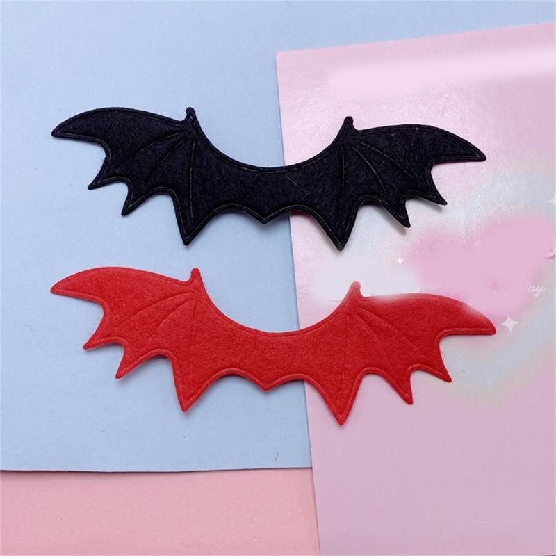 Bangs Hair Clip Felt Bat Wing Hair Barrettes Appliques Lovely Handmade Hair Barrettes Hairstyle Accessories