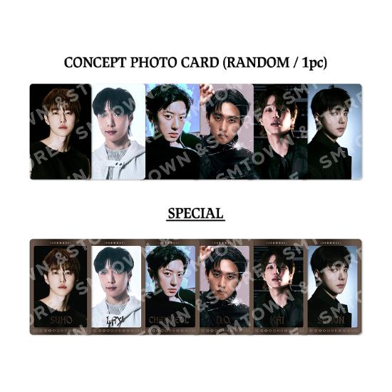 Pre-order EXO POP-UP REVERXE THE WORLD Random Trading Card
