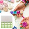 Bead Storage Mat 21 Grids with Box Lightweight Beads Organizer for Small Items Arts and Crafts